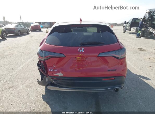 3CZRZ2H54PM722971 2023 HONDA HR-V Red 