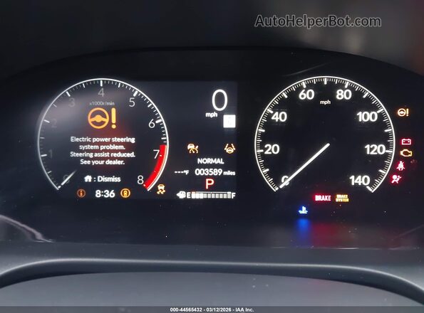 3CZRZ2H54TM723810 2026 HONDA HR-V Black Հետևի նստատեղերի տեսք