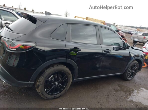 3CZRZ2H54TM723810 2026 HONDA HR-V Black Սալոնի 360 աստիճան տեսք