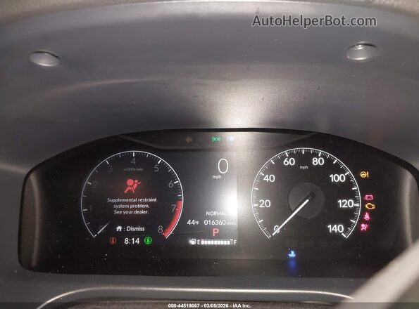 3CZRZ2H55SM739738 2025 HONDA HR-V Gray Vista de los asientos traseros