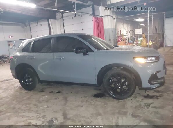 3CZRZ2H55SM739738 2025 HONDA HR-V Gray Vista interior trasera