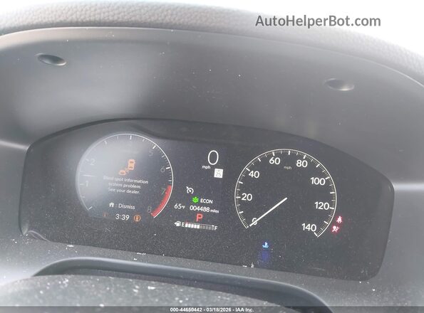 3CZRZ2H56TM737353 2026 HONDA HR-V Белый Вид задних сидений