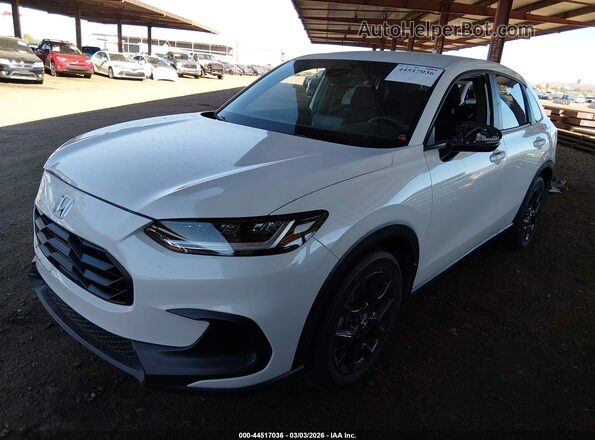 3CZRZ2H57RM769771 2024 HONDA HR-V White Передня ліва чверть