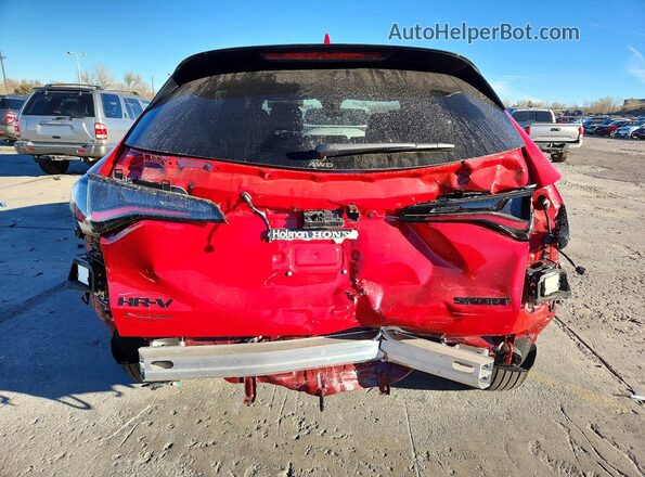 3CZRZ2H57TM707522 2026 HONDA HR-V Red Вид ззаду