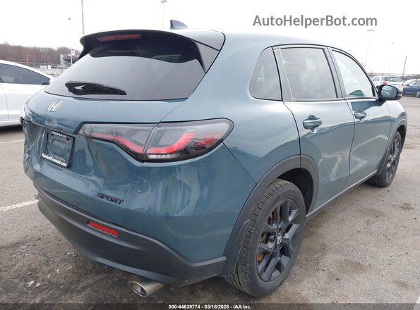 3CZRZ2H58RM731580 2024 HONDA HR-V Teal Trasero derecho