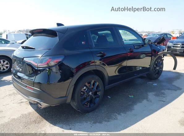 3CZRZ2H5XSM741467 2025 HONDA HR-V Черный Задняя правая четверть