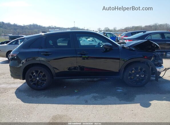 3CZRZ2H5XSM741467 2025 HONDA HR-V Черный Вид задней части салона