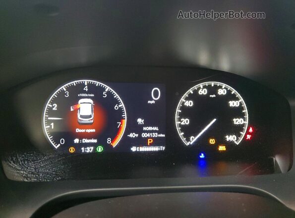 3CZRZ2H71TM718792 2026 HONDA HR-V Черный Вид щитка приборов