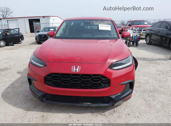 3CZRZ2H72RM755018 2024 HONDA HR-V Red Вид щитка приладів