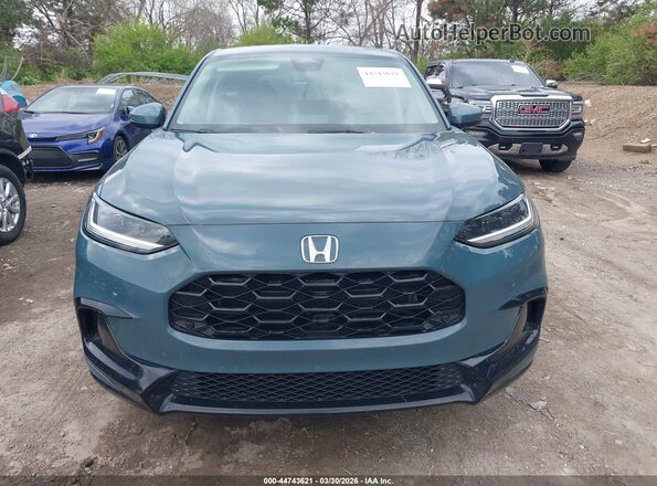 3CZRZ2H73SM734023 2025 HONDA HR-V Teal Widok zestawu wskaźników