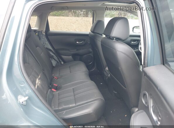 3CZRZ2H73SM734023 2025 HONDA HR-V Teal Widok naklejki z numerem VIN