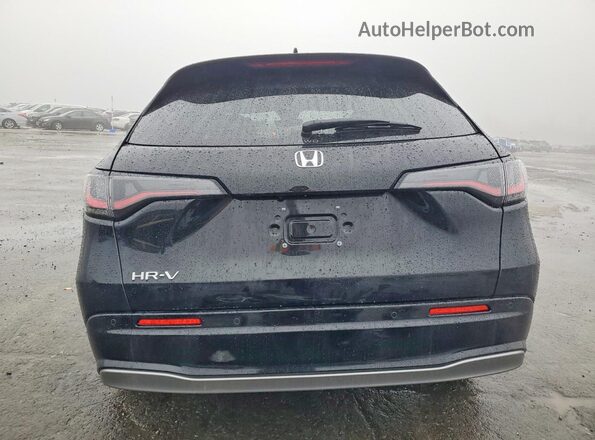 3CZRZ2H76RM726069 2024 HONDA HR-V Black Հետևի տեսք
