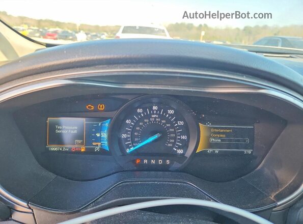 3FA6P0CDXKR264615 2019 FORD FUSION Черный 
