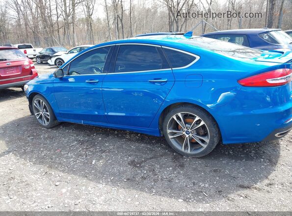3FA6P0D97LR131077 2020 FORD FUSION Blue 
