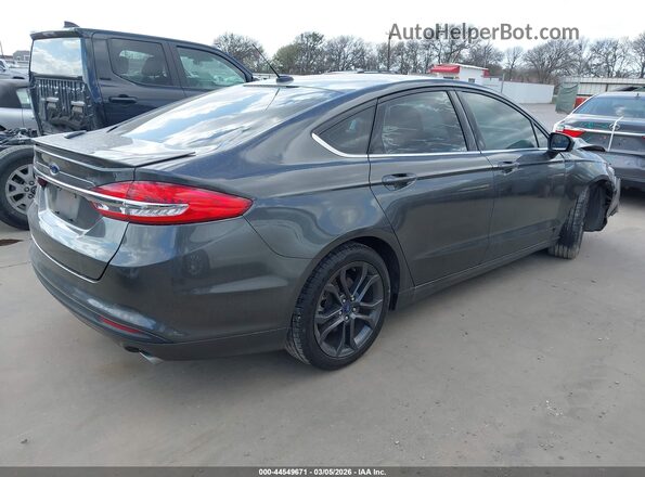 3FA6P0G70JR256512 2018 FORD FUSION Gray 