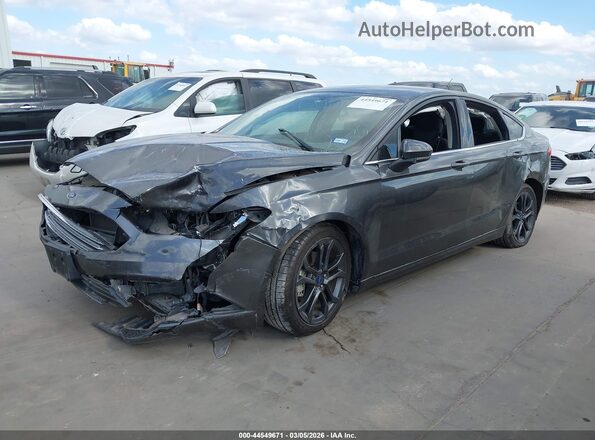 3FA6P0G70JR256512 2018 FORD FUSION Gray 