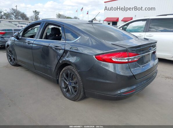 3FA6P0G70JR256512 2018 FORD FUSION Gray 
