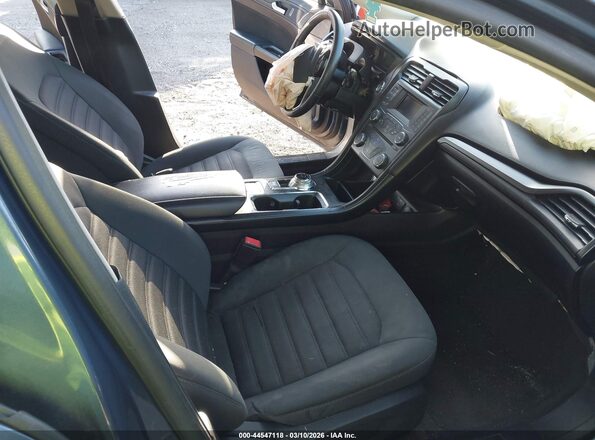 3FA6P0G70JR259054 2018 FORD FUSION Light Blue Widok wnętrza z przodu