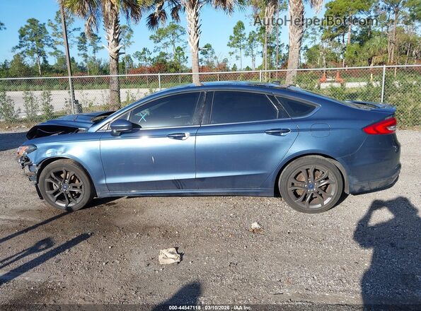 3FA6P0G70JR259054 2018 FORD FUSION Light Blue 