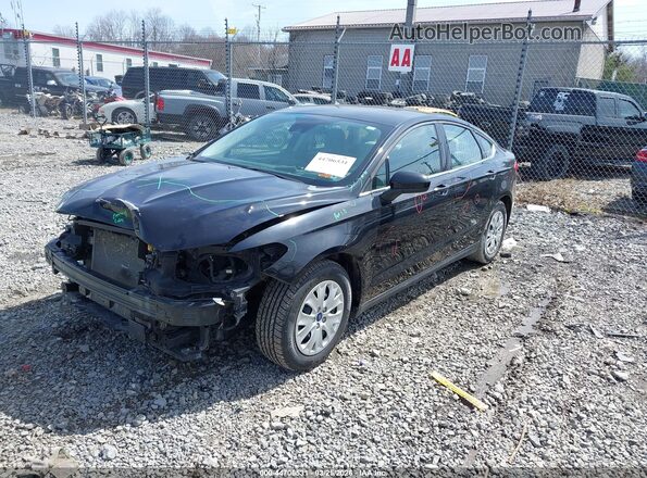 3FA6P0G74LR140670 2020 FORD FUSION Black Առջևի ձախ երեք քառորդ տեսարան