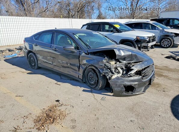 3FA6P0G78LR263517 2020 FORD FUSION Gray Przód prawy