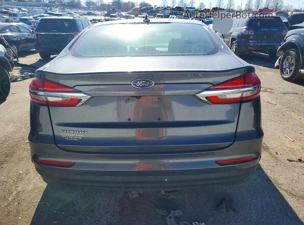 3FA6P0G78LR263517 2020 FORD FUSION Gray Widok z tyłu