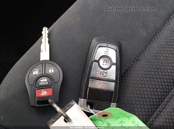 3FA6P0H71HR390664 2017 FORD FUSION Gray Հետևի նստատեղերի տեսք