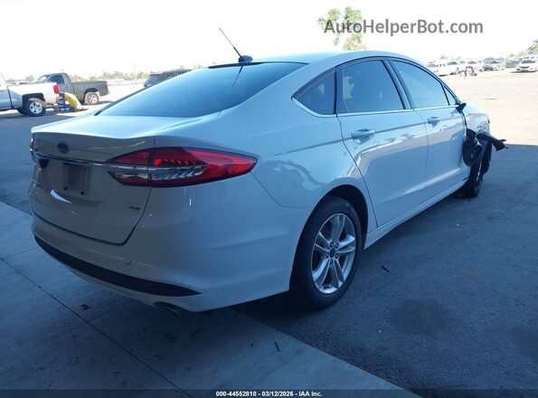 3FA6P0H72JR194982 2018 FORD FUSION White Rear right
