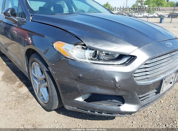 3FA6P0H74GR282649 2016 FORD FUSION Gray Вид спереду