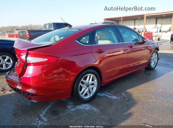 3FA6P0H77GR163154 2016 FORD FUSION Red 