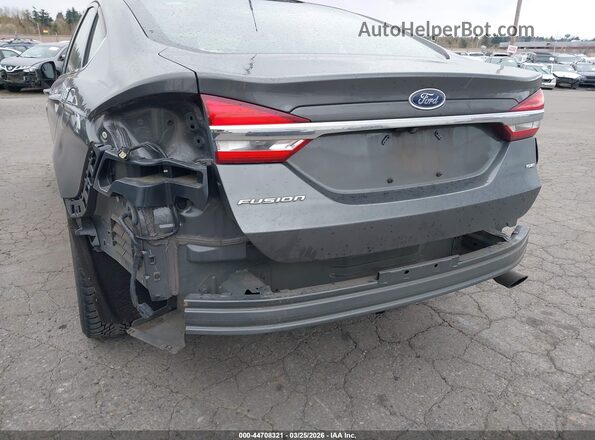 3FA6P0H77JR227264 2018 FORD FUSION Gray 
