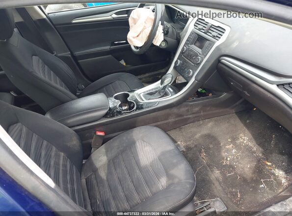 3FA6P0H7XGR286415 2016 FORD FUSION Blue Սալոնի դիմացի տեսք
