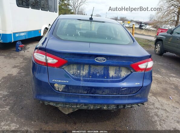 3FA6P0H7XGR286415 2016 FORD FUSION Blue 