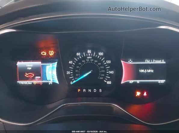 3FA6P0HD0HR139656 2017 FORD FUSION Серый Вид задних сидений