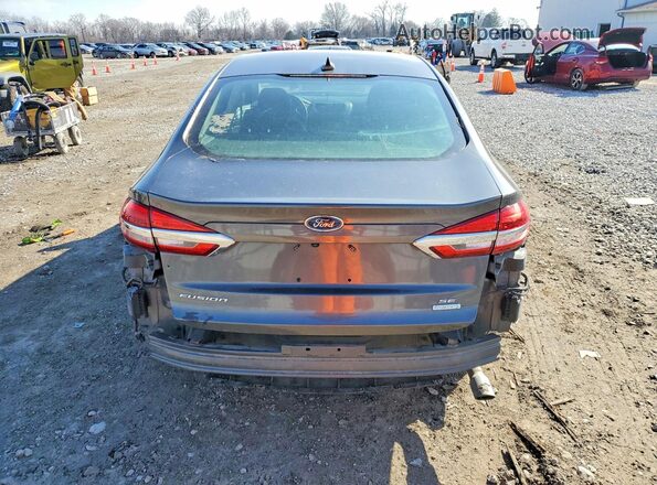 3FA6P0HD1KR280596 2019 FORD FUSION Gray 