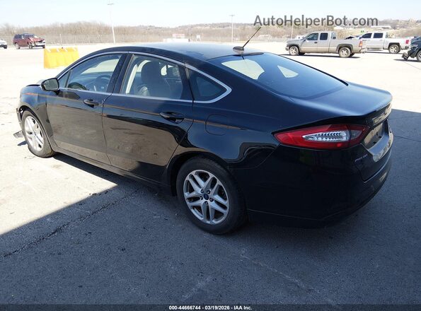 3FA6P0HD2GR312379 2016 FORD FUSION Black Tył lewy