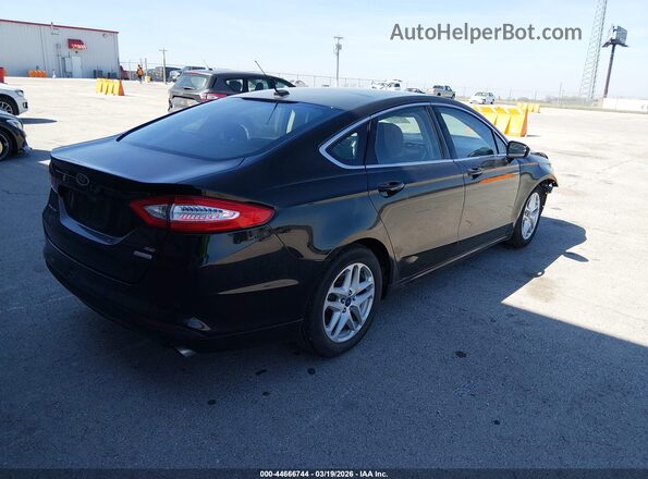 3FA6P0HD2GR312379 2016 FORD FUSION Black Tył prawy