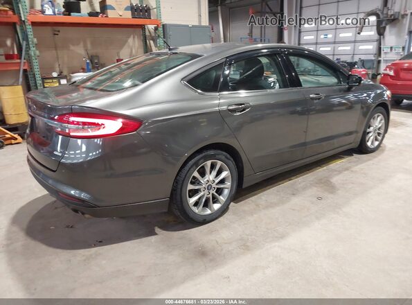 3FA6P0HD2HR393949 2017 FORD FUSION Серый Задняя правая четверть