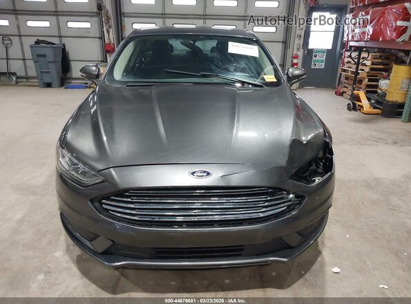 3FA6P0HD2HR393949 2017 FORD FUSION Серый Вид задней части салона