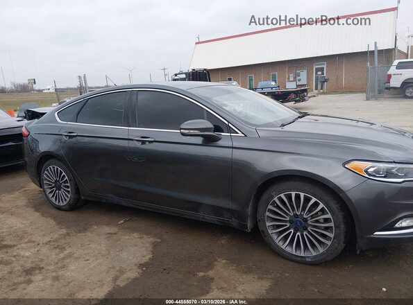3FA6P0HD3HR342640 2017 FORD FUSION Gray 