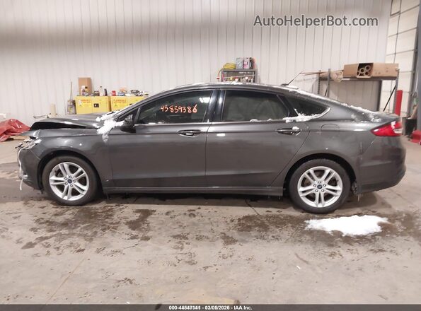 3FA6P0HD4JR220942 2018 FORD FUSION Серый 