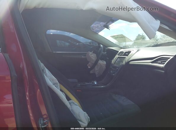 3FA6P0HD5JR239287 2018 FORD FUSION Red Вид салону спереду