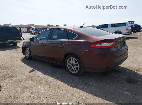 3FA6P0HD6GR353341 2016 FORD FUSION Brown Tył lewy