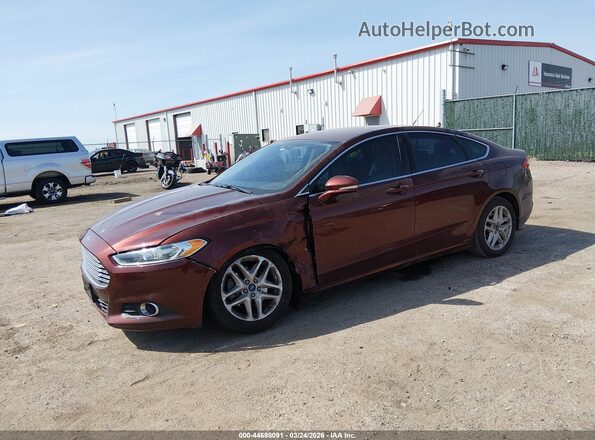3FA6P0HD6GR353341 2016 FORD FUSION Brown Przód lewy