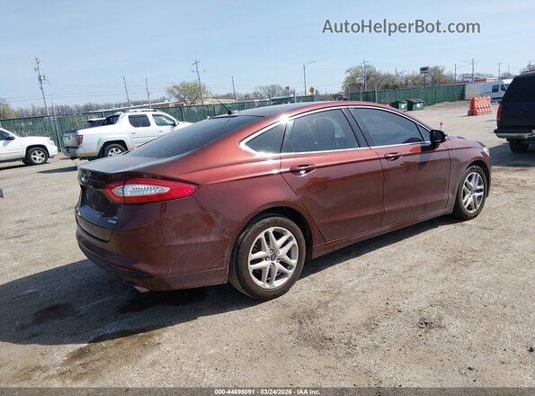 3FA6P0HD6GR353341 2016 FORD FUSION Brown Tył prawy