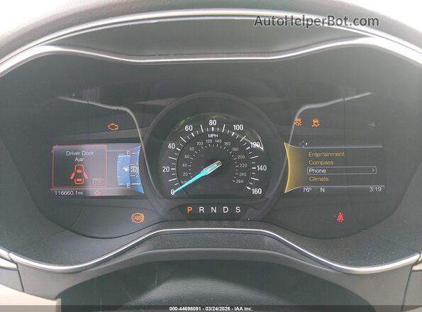 3FA6P0HD6GR353341 2016 FORD FUSION Brown Widok tylnych siedzeń