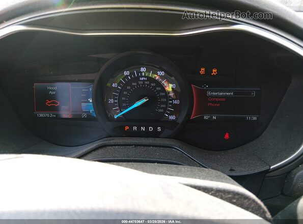 3FA6P0HD6KR198685 2019 FORD FUSION Black Вид задніх сидінь