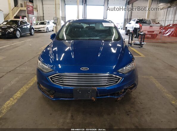 3FA6P0HD7HR187770 2017 FORD FUSION Blue Սարքավորումների վահանակի տեսք