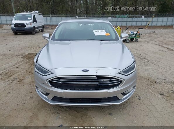 3FA6P0HD7HR283009 2017 FORD FUSION Silver Widok zestawu wskaźników