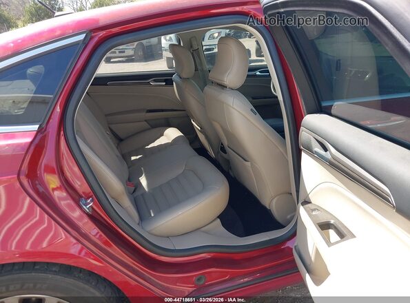 3FA6P0HD7HR342513 2017 FORD FUSION Maroon Widok naklejki z numerem VIN